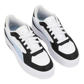 Puma Karmen ll Idol Womens Platform Low Top Sneaker -  White & Haute Tropic